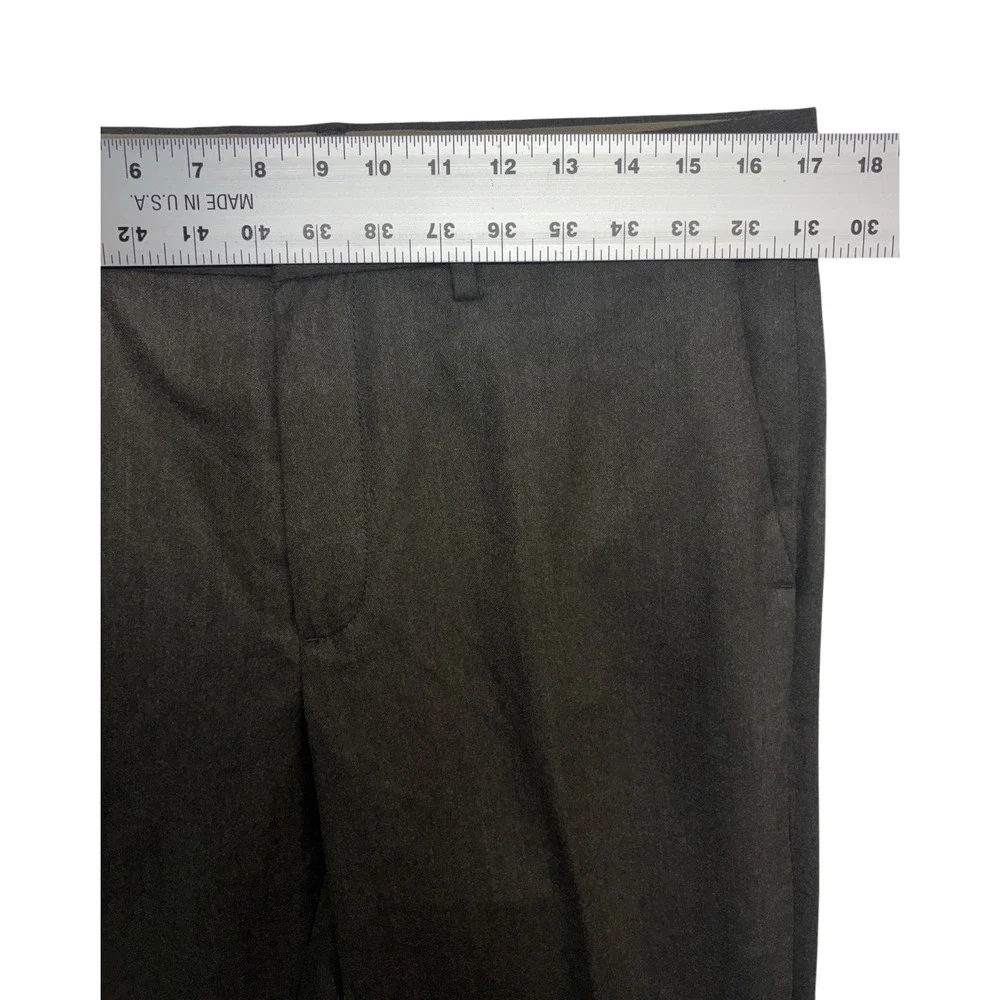 NEW Banana Republic 32x30 Olive Italian Flannel Wool Pants Perfect Trousers